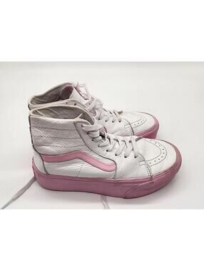 VANS X BARBIE SK8-HI TAPERED STACKFORM SHOE WHITE/PINK 8